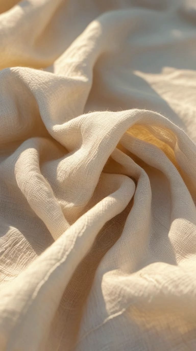 The Code — raw linen texture